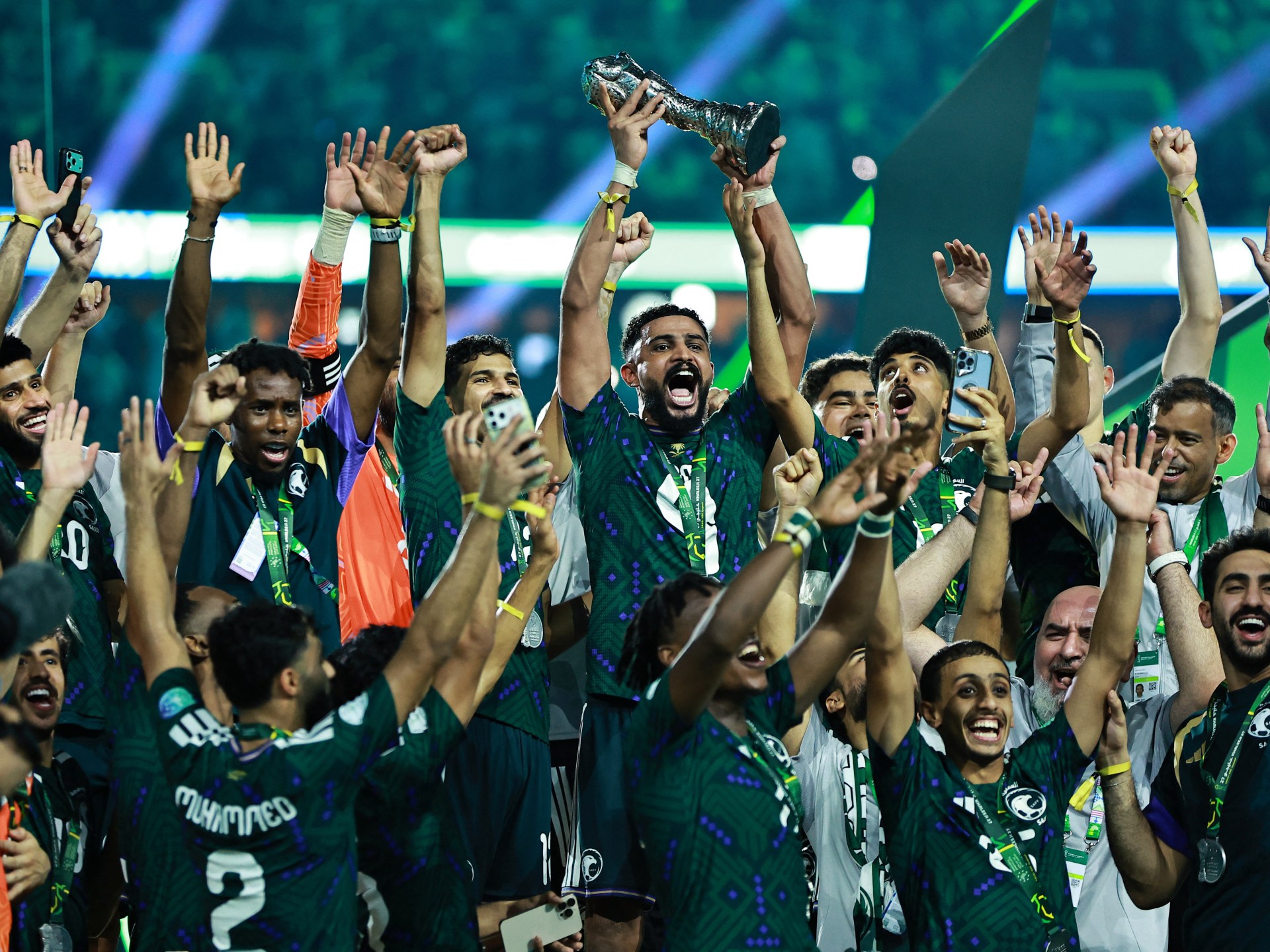 Saudi Arabia beat UAE 2-0 to end 22-year wait for Arabian Gulf Cup crown