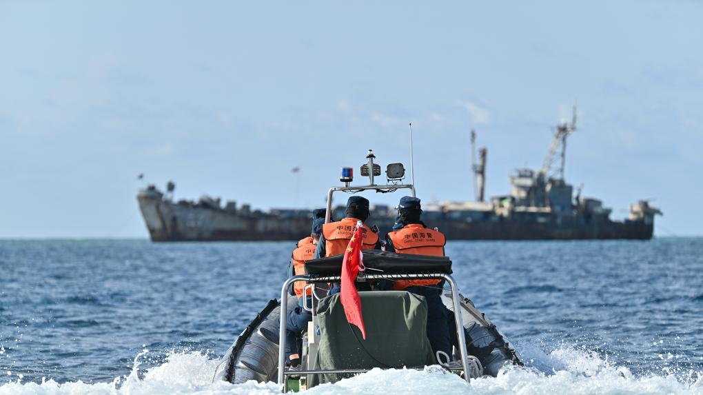 CCG monitors Philippine supply mission at Ren'ai Jiao