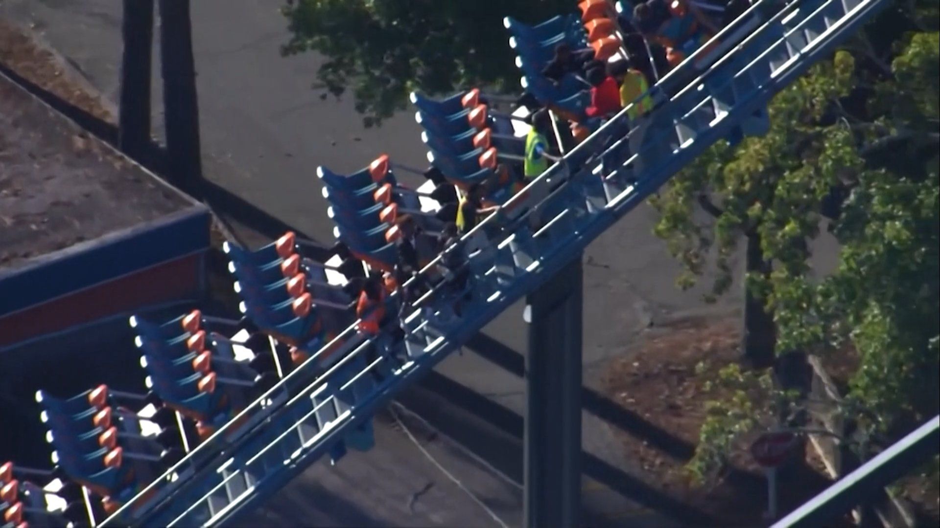 Man dies after fall from Six Flags rollercoaster in Georgia