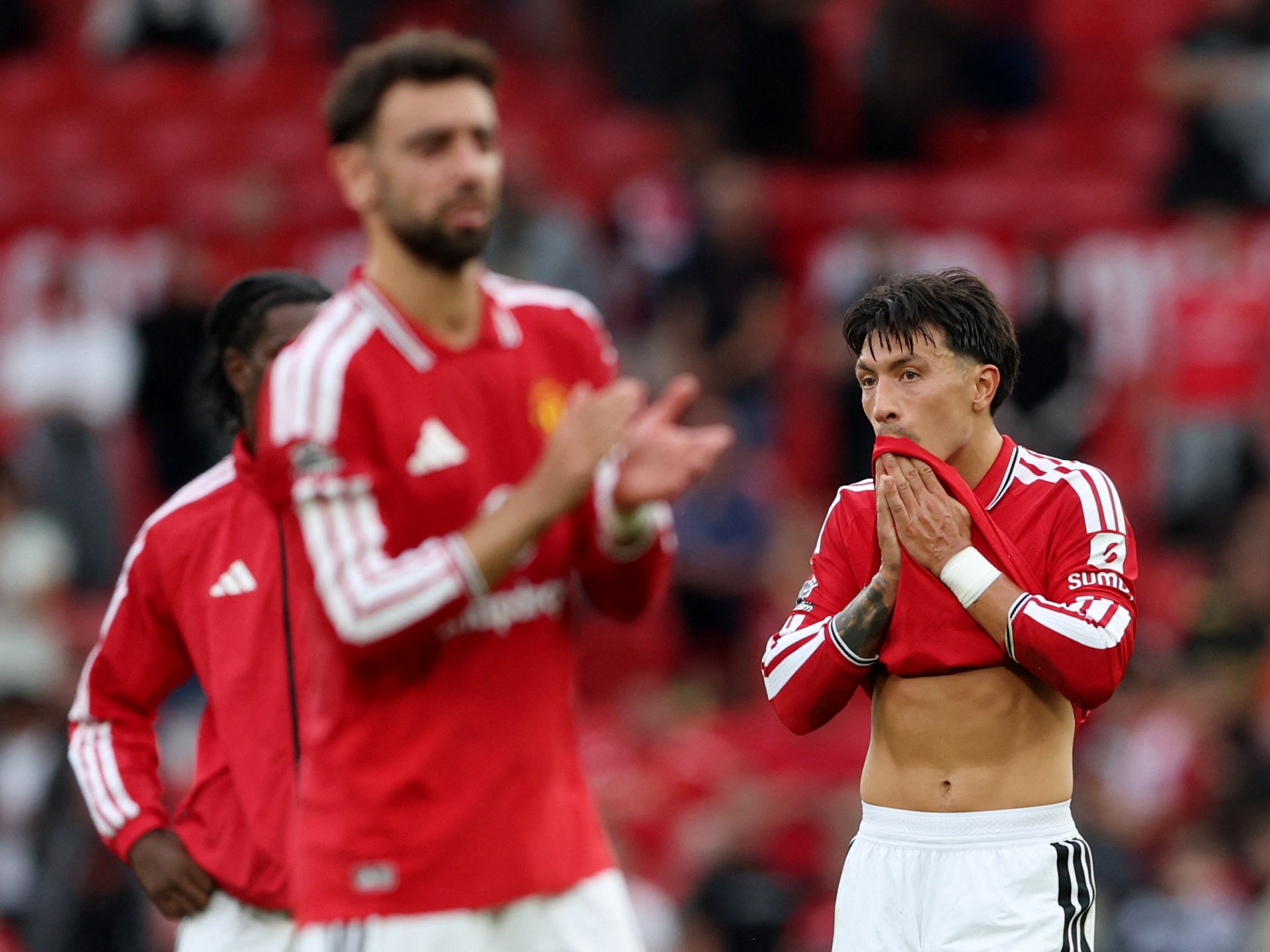 Man United’s Martinez takes to social media to defend his criticism of club