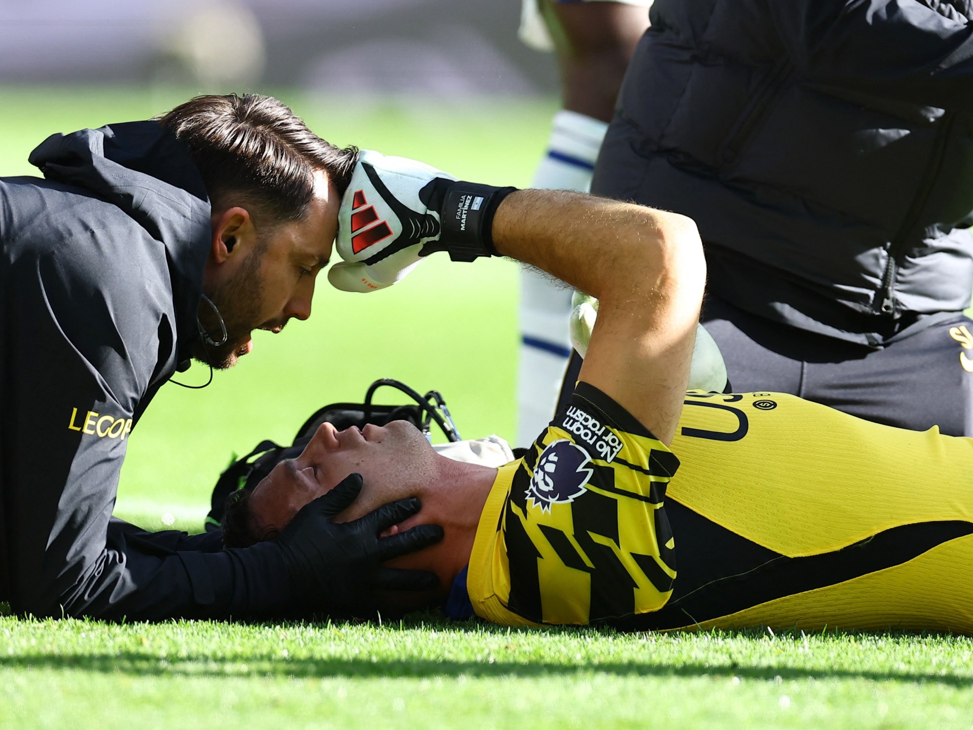 Chelsea’s injury-hit Emi Martinez will return to action ‘in a few weeks’