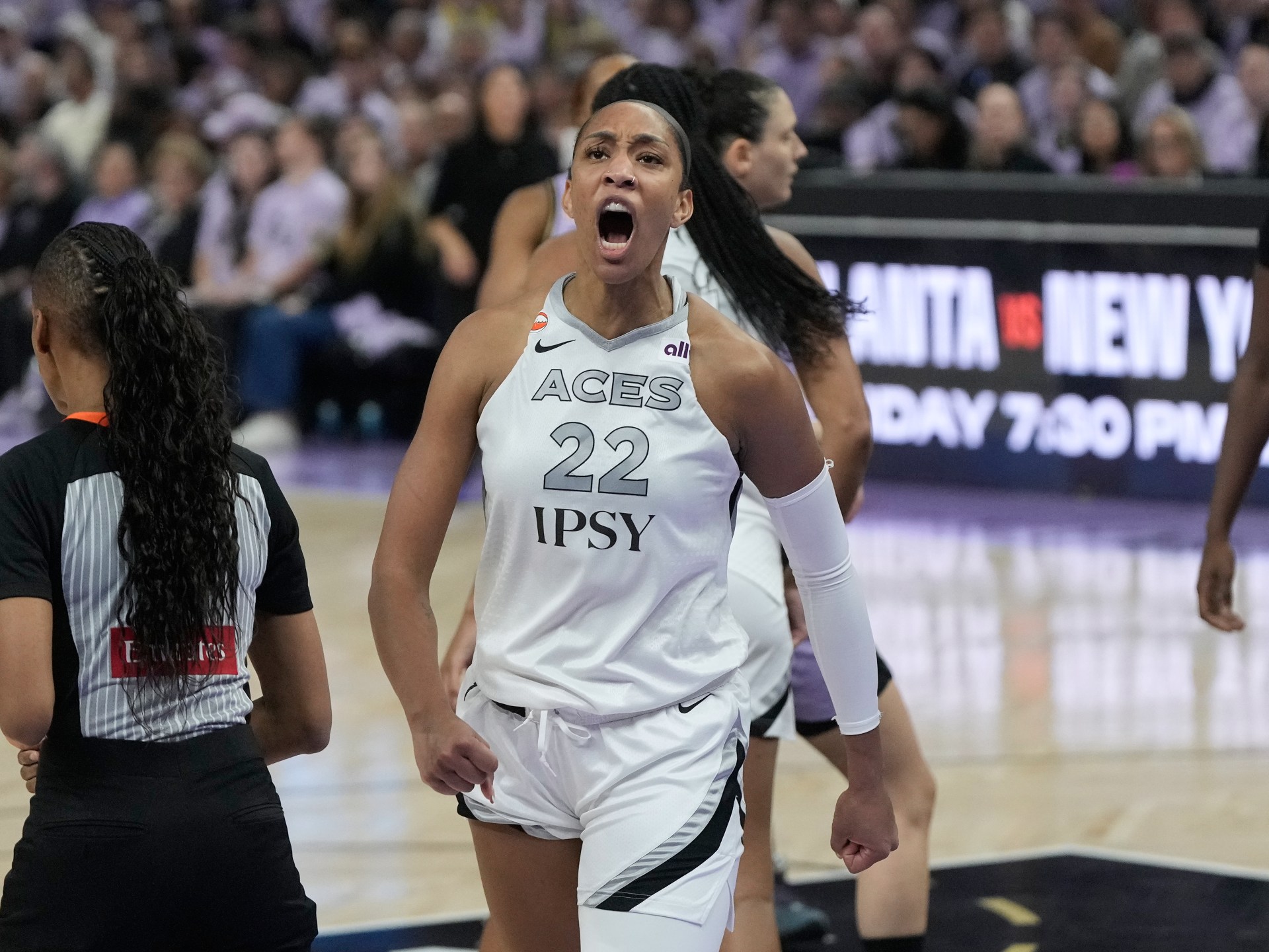 A’ja Wilson wins her third straight WNBA MVP and record fifth overall