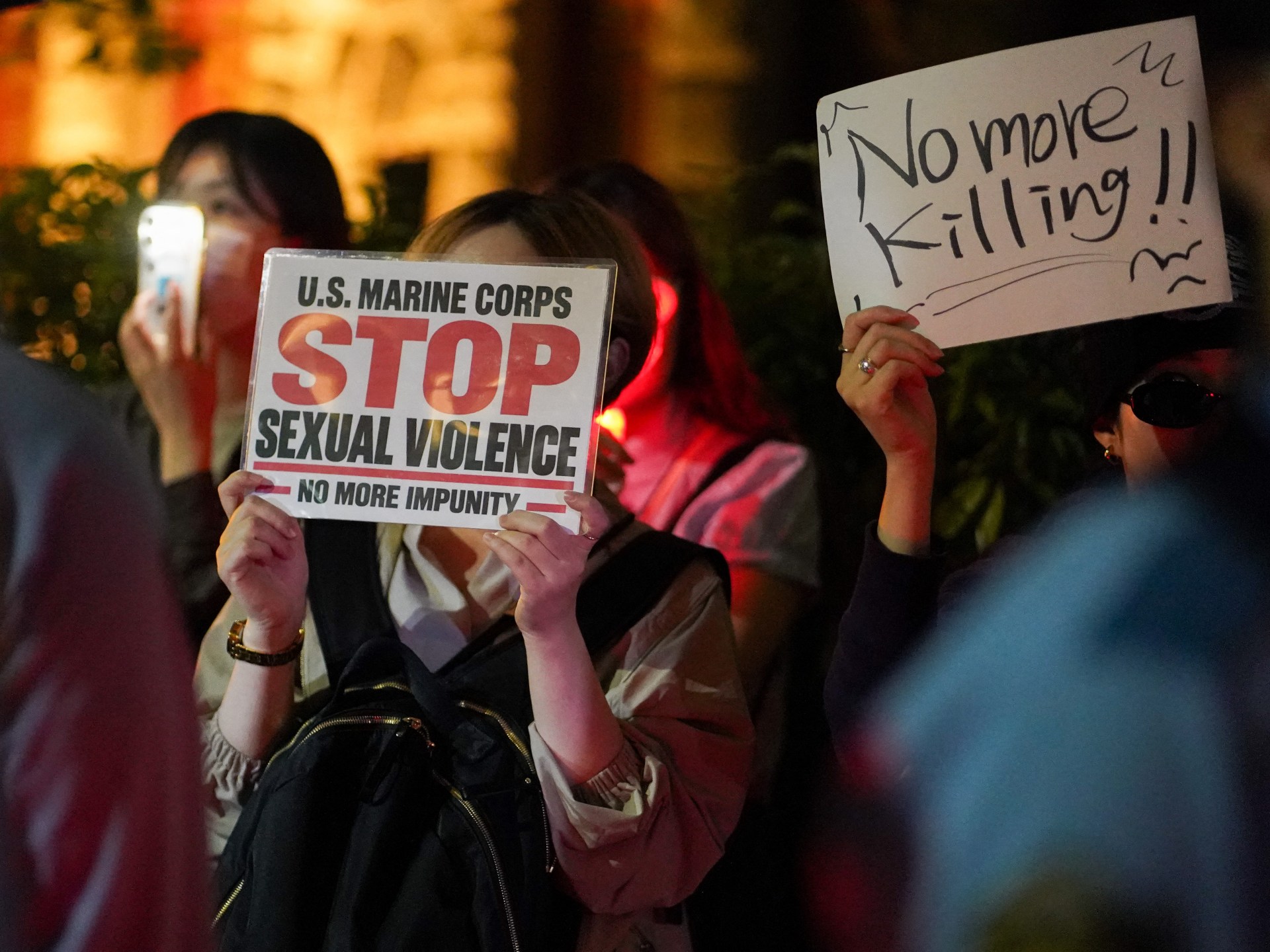 Okinawa governor urges Japan action after US Marine arrested over killing