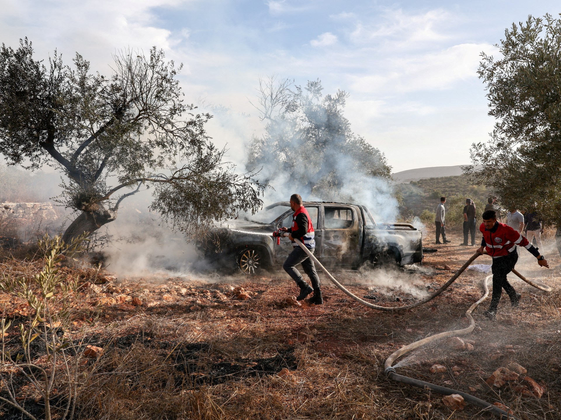 Child, four women among Palestinians injured in West Bank pogroms