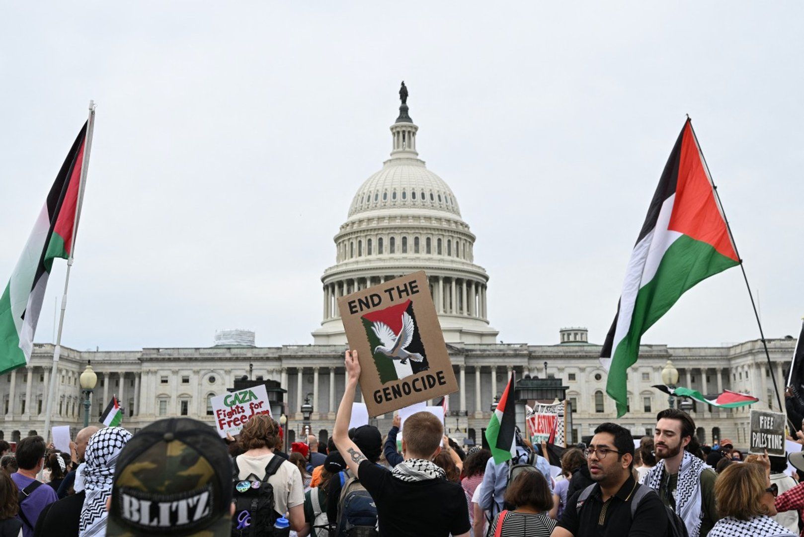 Global pro-Palestinian protests one year after Gaza ‘ceasefire’