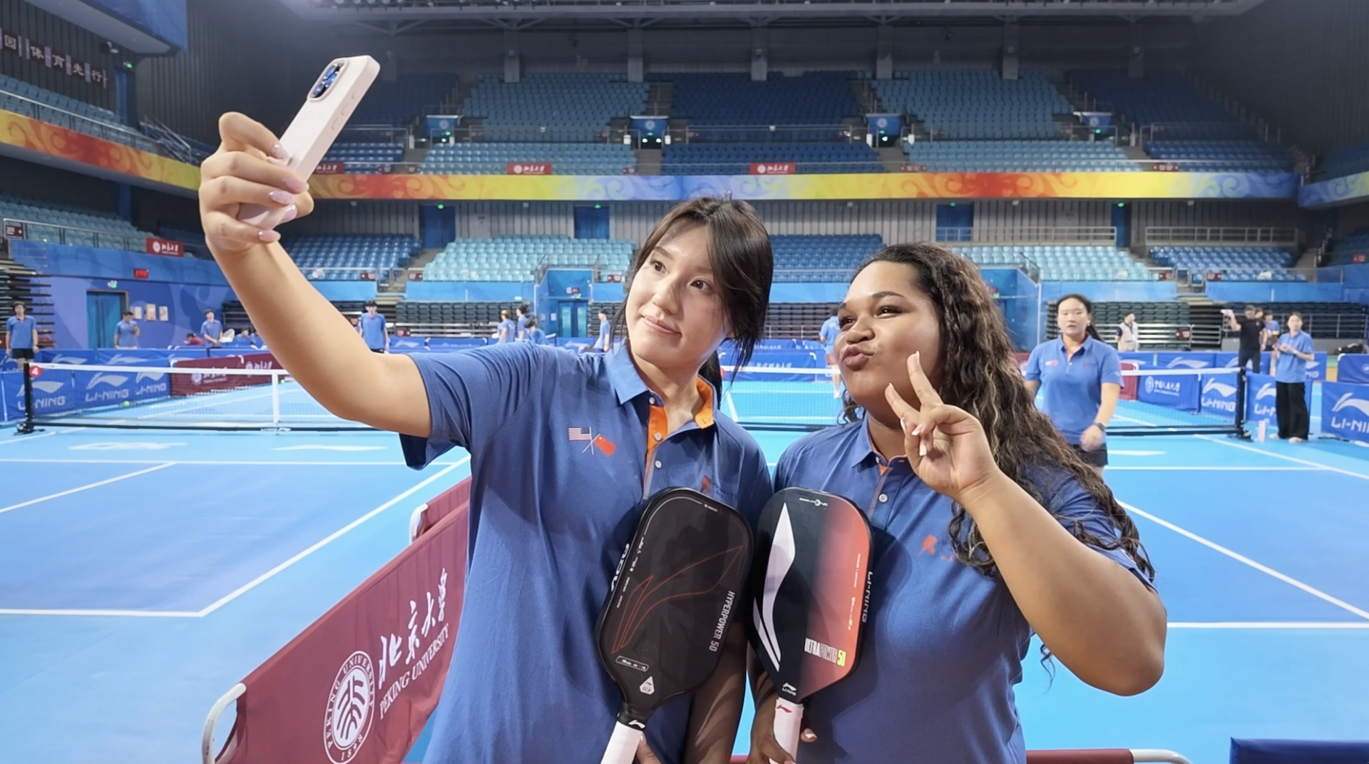 Shared love of pickleball draws young Americans and Chinese together