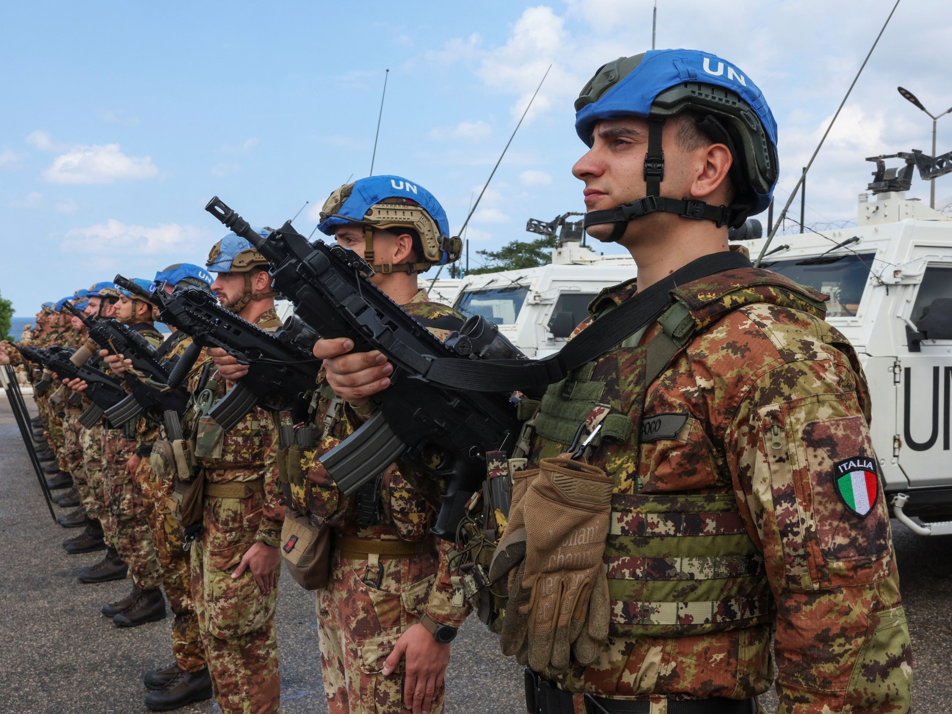 UN peacekeeping force in Lebanon says shots fired at Israeli border post