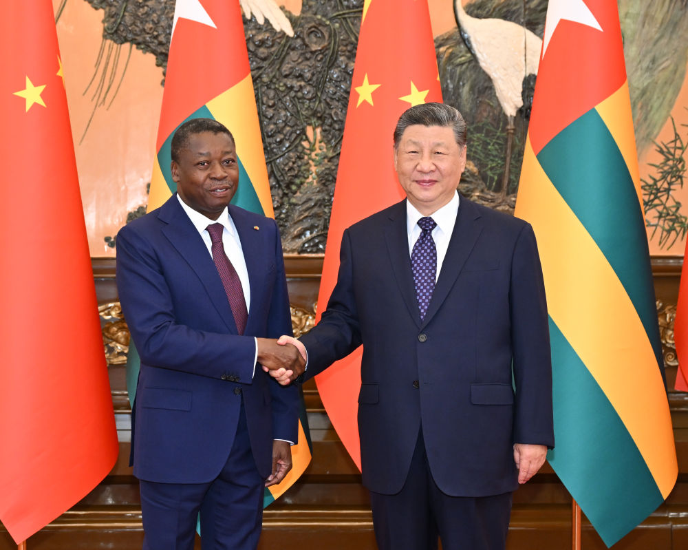 China, Togo elevate ties to community with shared future for new era