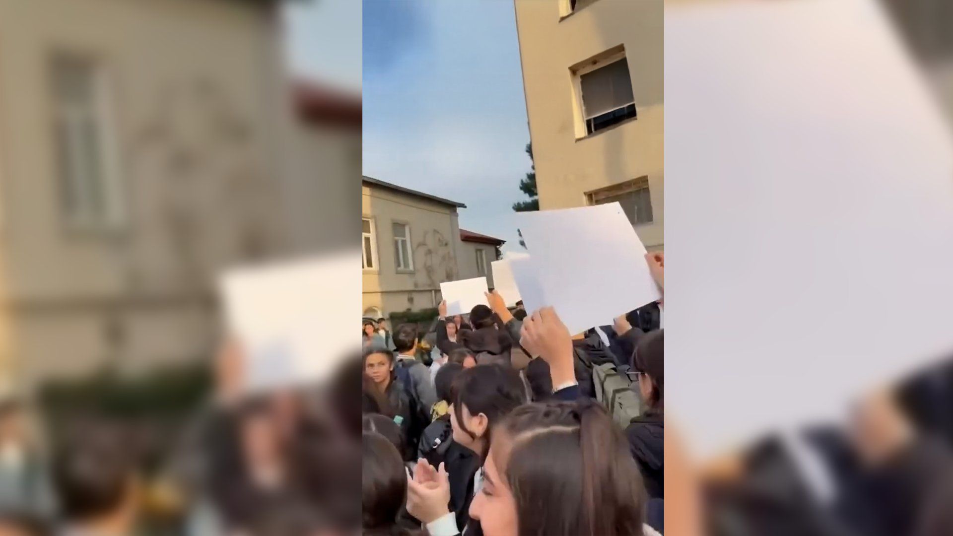 Azerbaijan school pupils protest over reported hijab restrictions