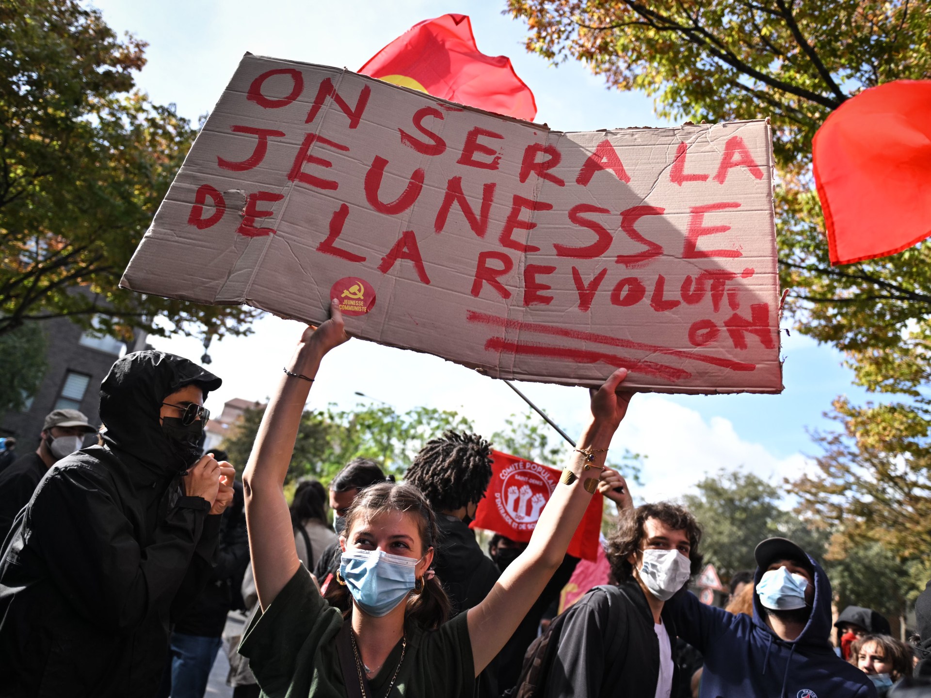 ‘This is a crisis of hope’: Echoes of 1968 as France’s students rise up