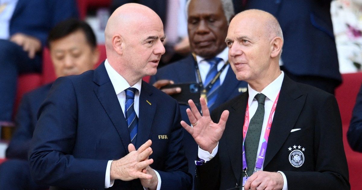 Письмо президента ФИФА Инфантино - это уловка для переизбрания, считает ФА Германии.