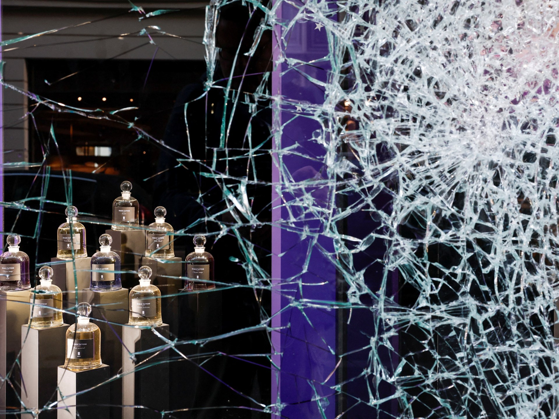 Paris left reeling as student-led protests turn chaotic