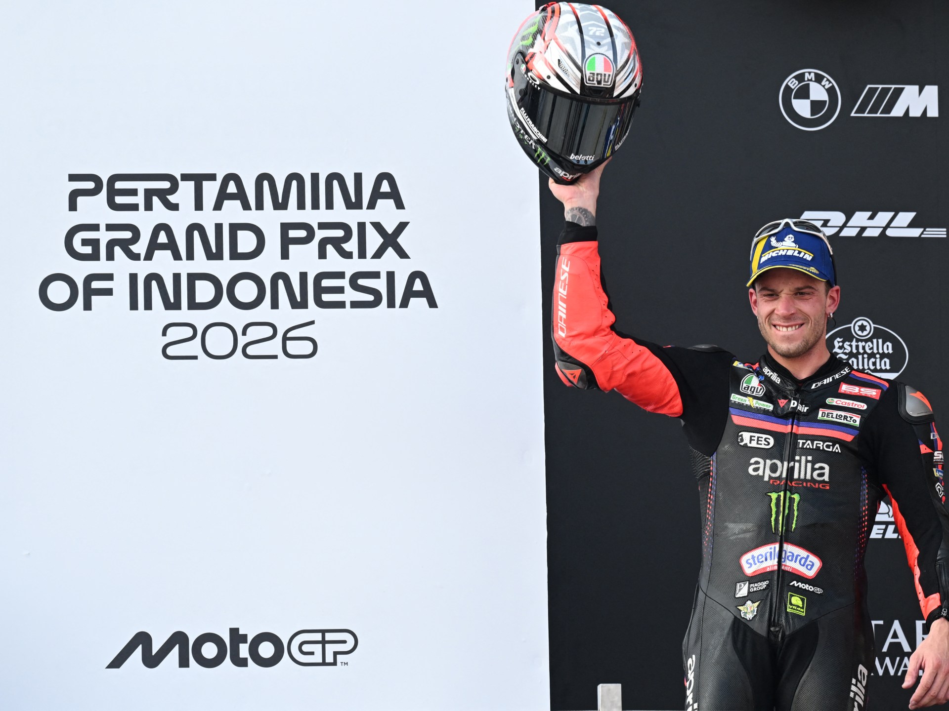 Marco Bezzecchi wins in Indonesia as Martin takes MotoGP lead