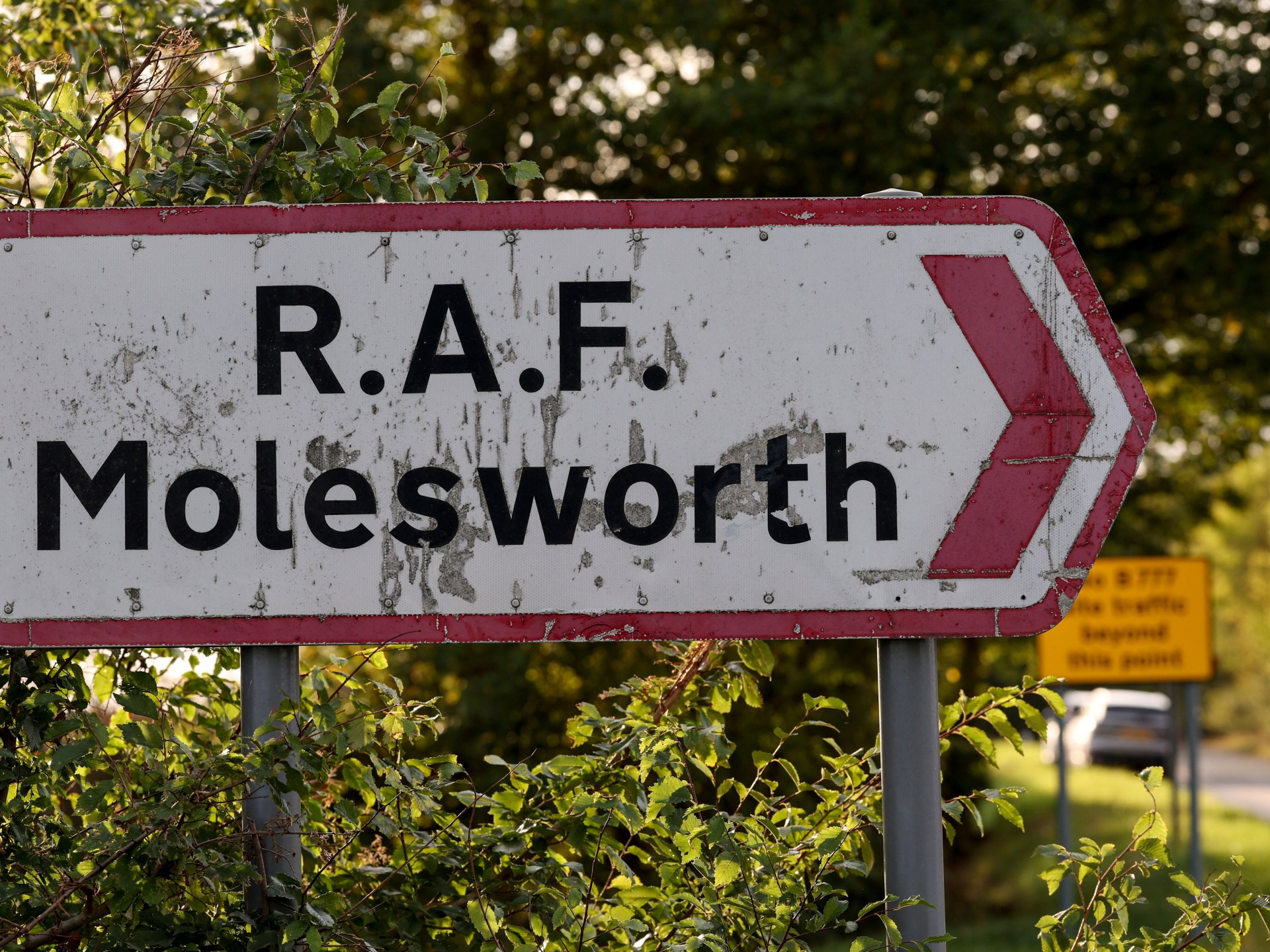 Two Latvian men arrested inside UK military base after breach