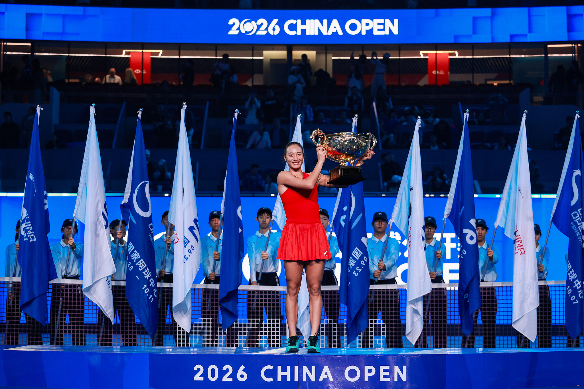 China Open draws record crowds, Zheng Qinwen makes history in Beijing