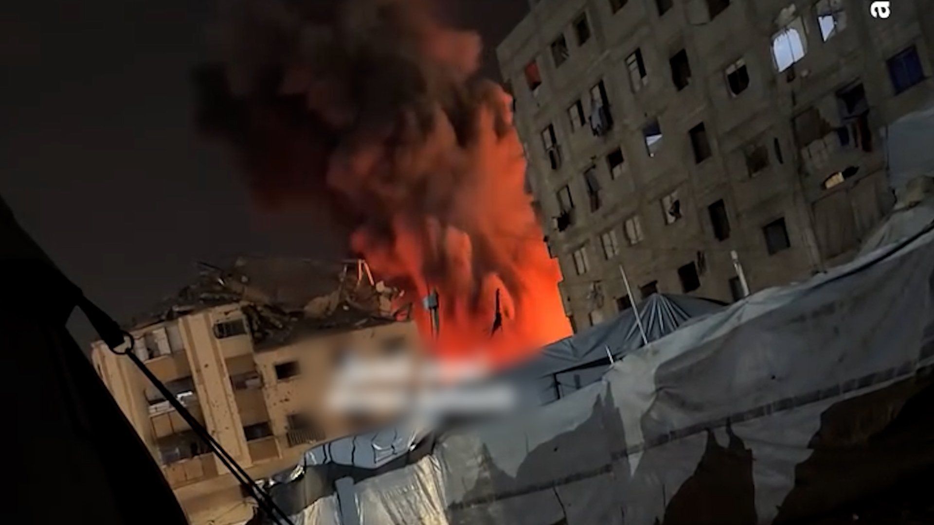 Israeli attack destroys building in Gaza one year into ‘ceasefire’
