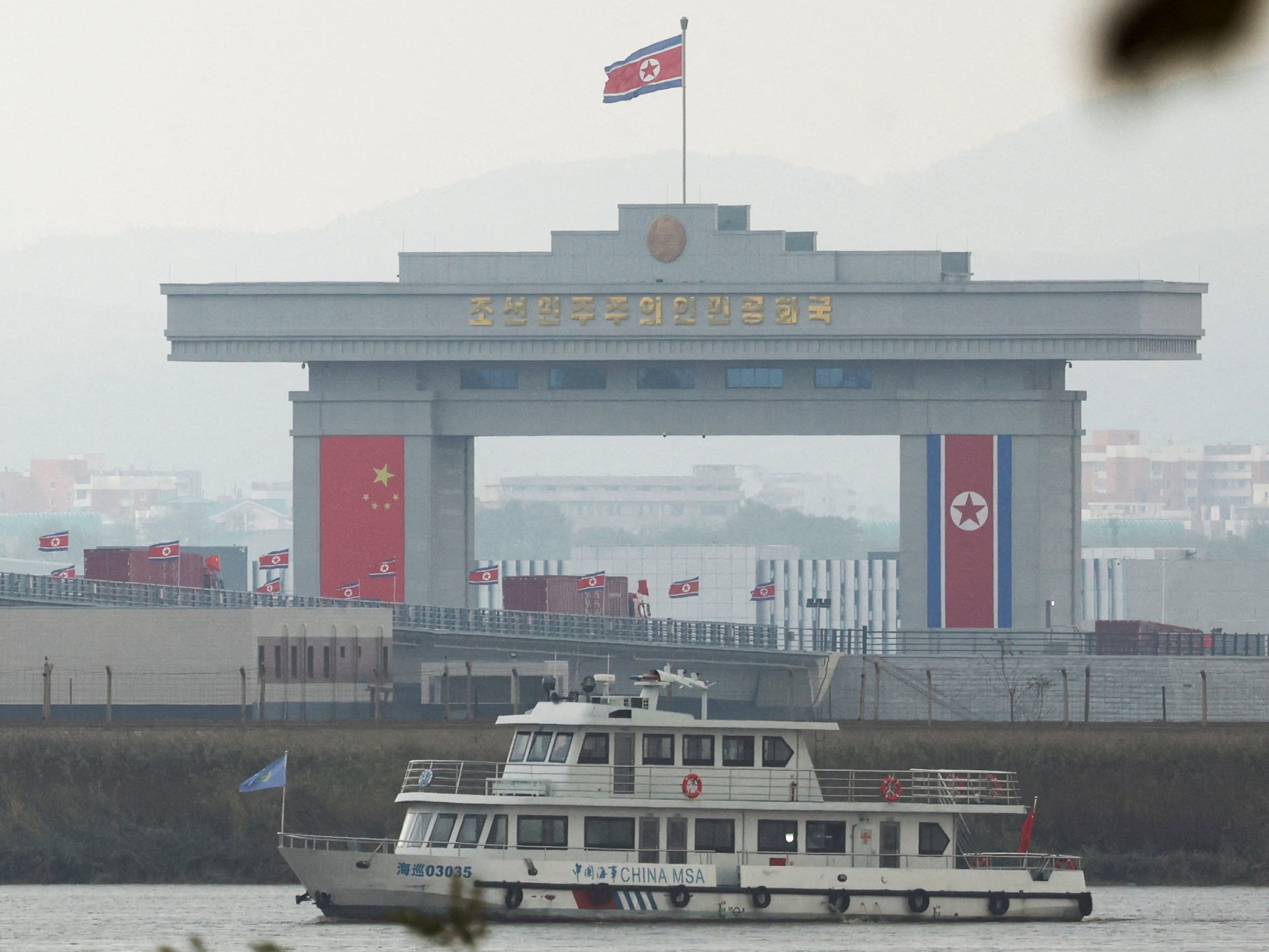 Photos: China and North Korea open new border bridge amid deepening ties