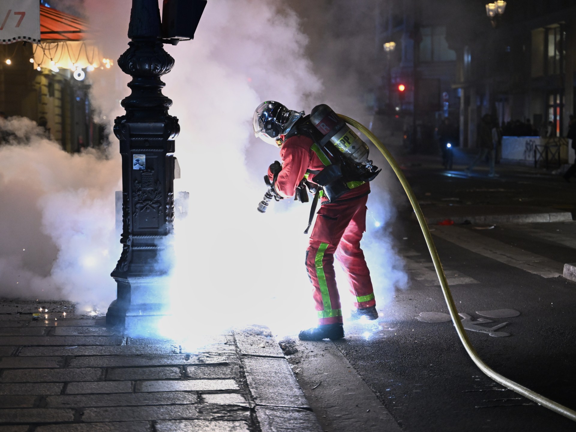 France protests live: Macron admits ‘failures’ after days of violent unrest